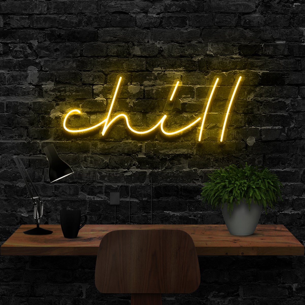 "Chill" Neon Sign