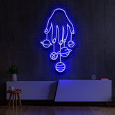 "Cosmic Hand" Neon Sign