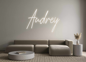 Custom Neon: Audrey