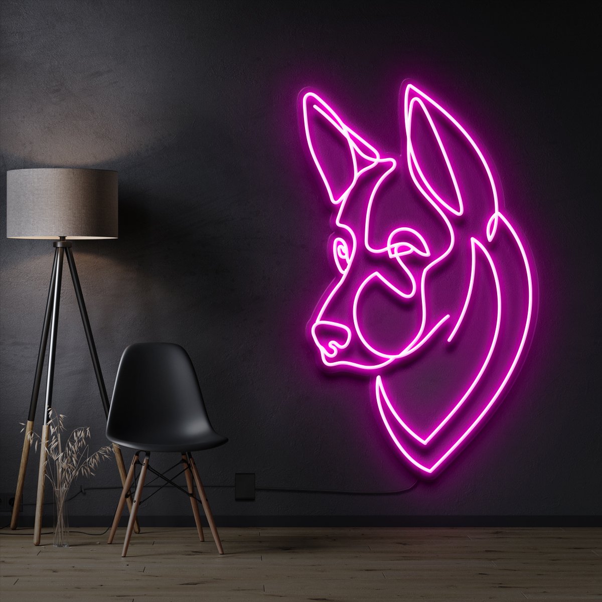 "German Shepherd" Neon Sign