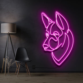 "German Shepherd" Neon Sign