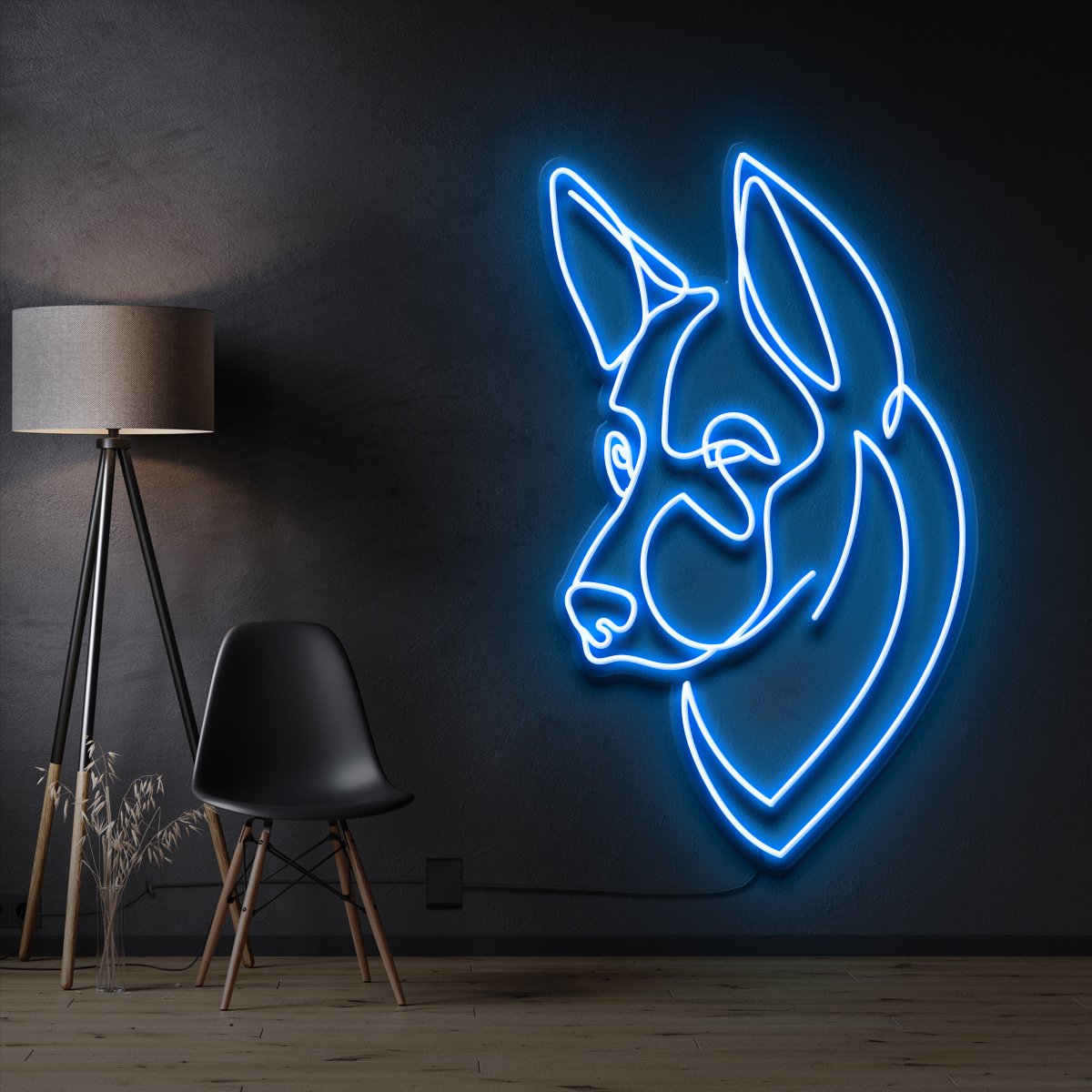 "German Shepherd" Neon Sign