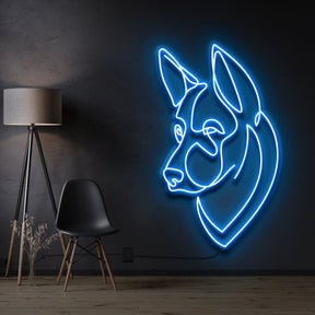 "German Shepherd" Neon Sign