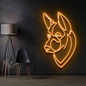 "German Shepherd" Neon Sign