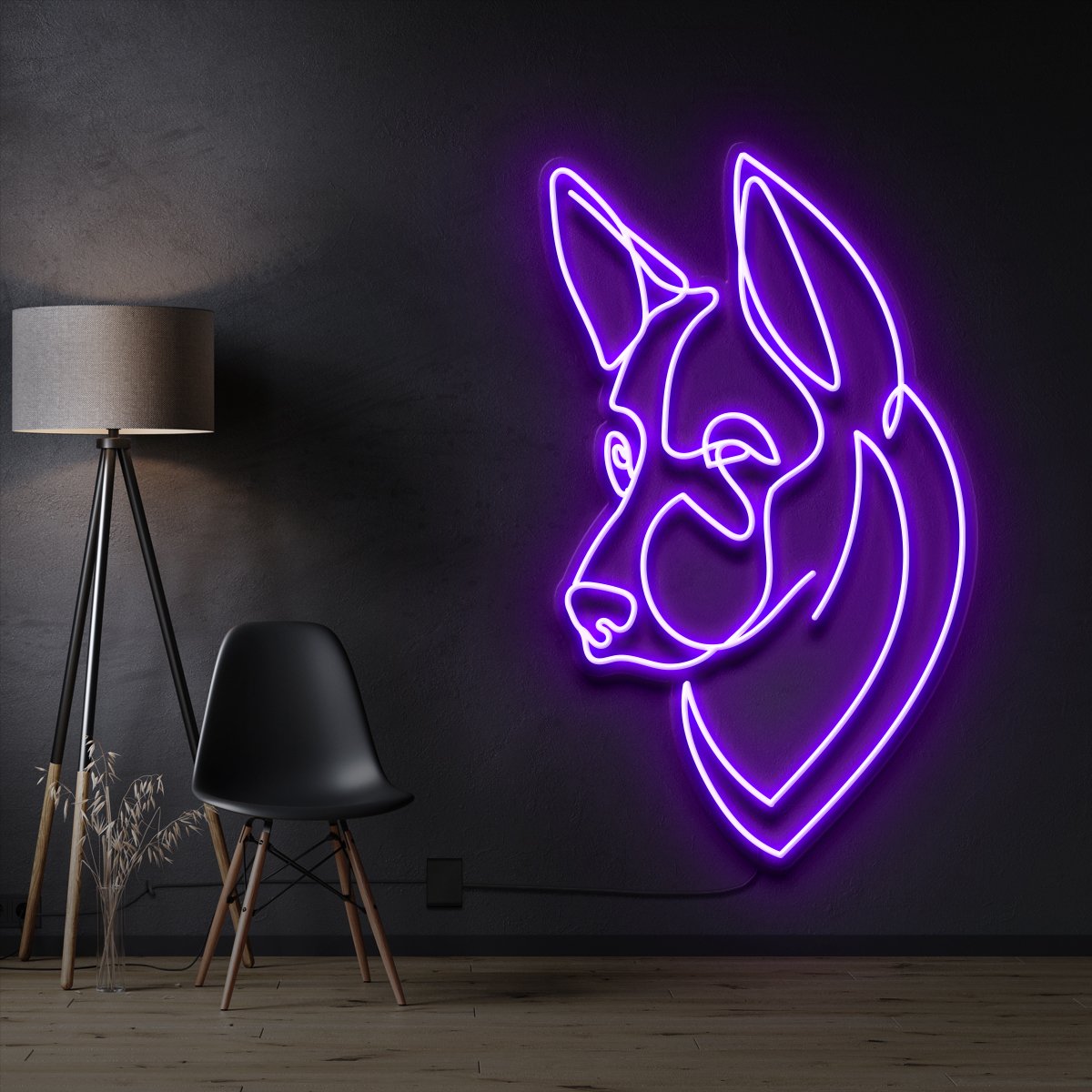 "German Shepherd" Neon Sign
