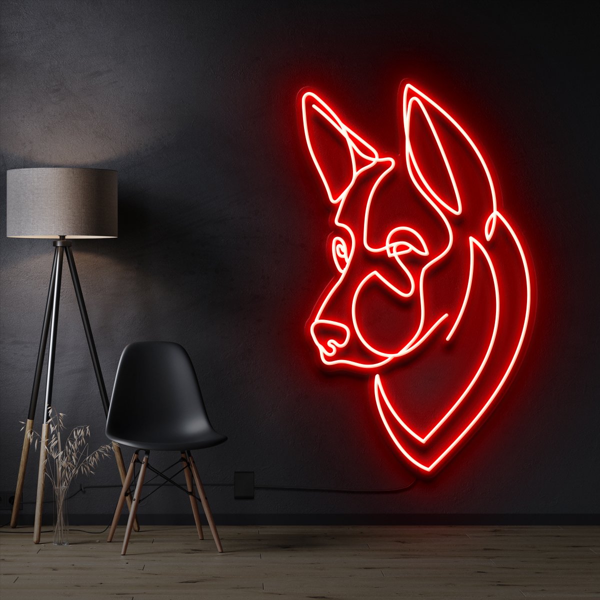 "German Shepherd" Neon Sign