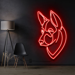 "German Shepherd" Neon Sign