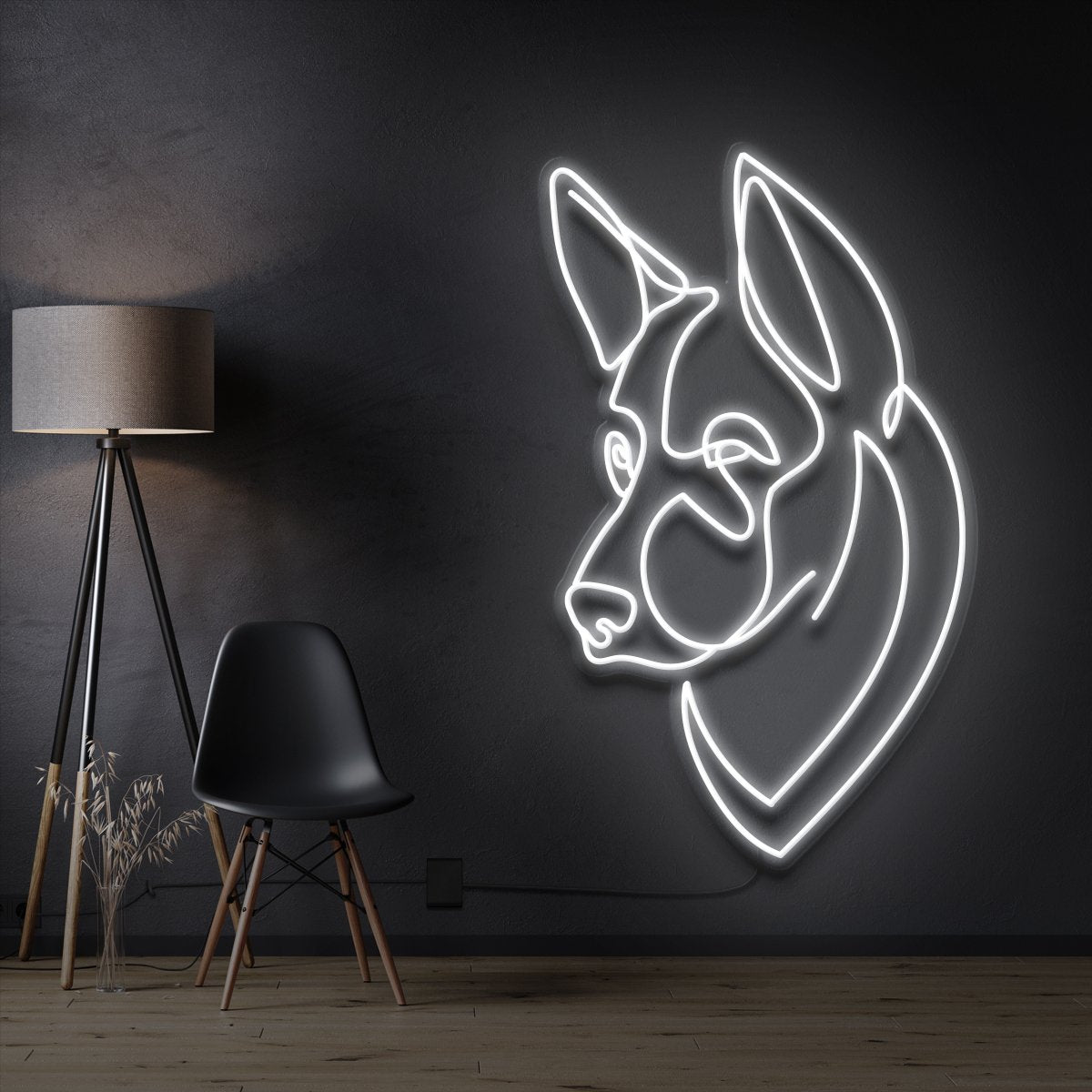 "German Shepherd" Neon Sign