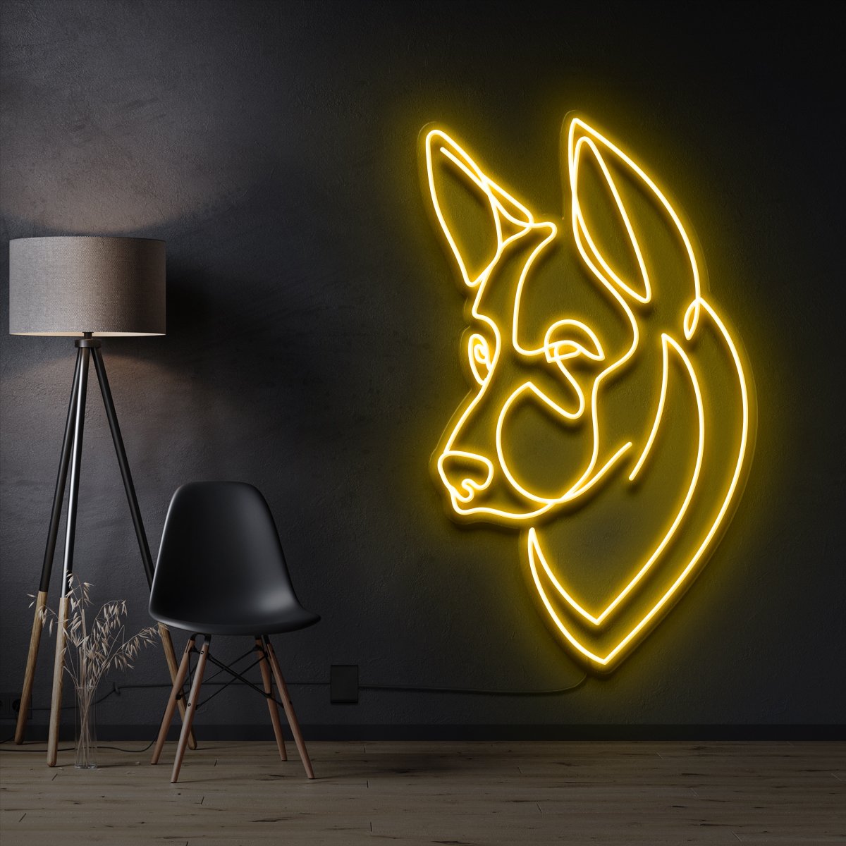 "German Shepherd" Neon Sign