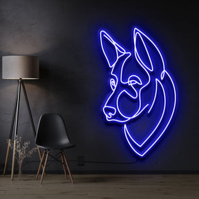 "German Shepherd" Neon Sign