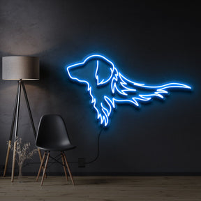 "Golden Retriever" Neon Sign