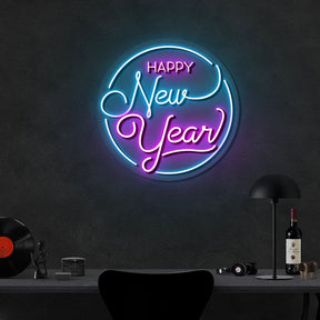 Happy New Year Neon Sign Led