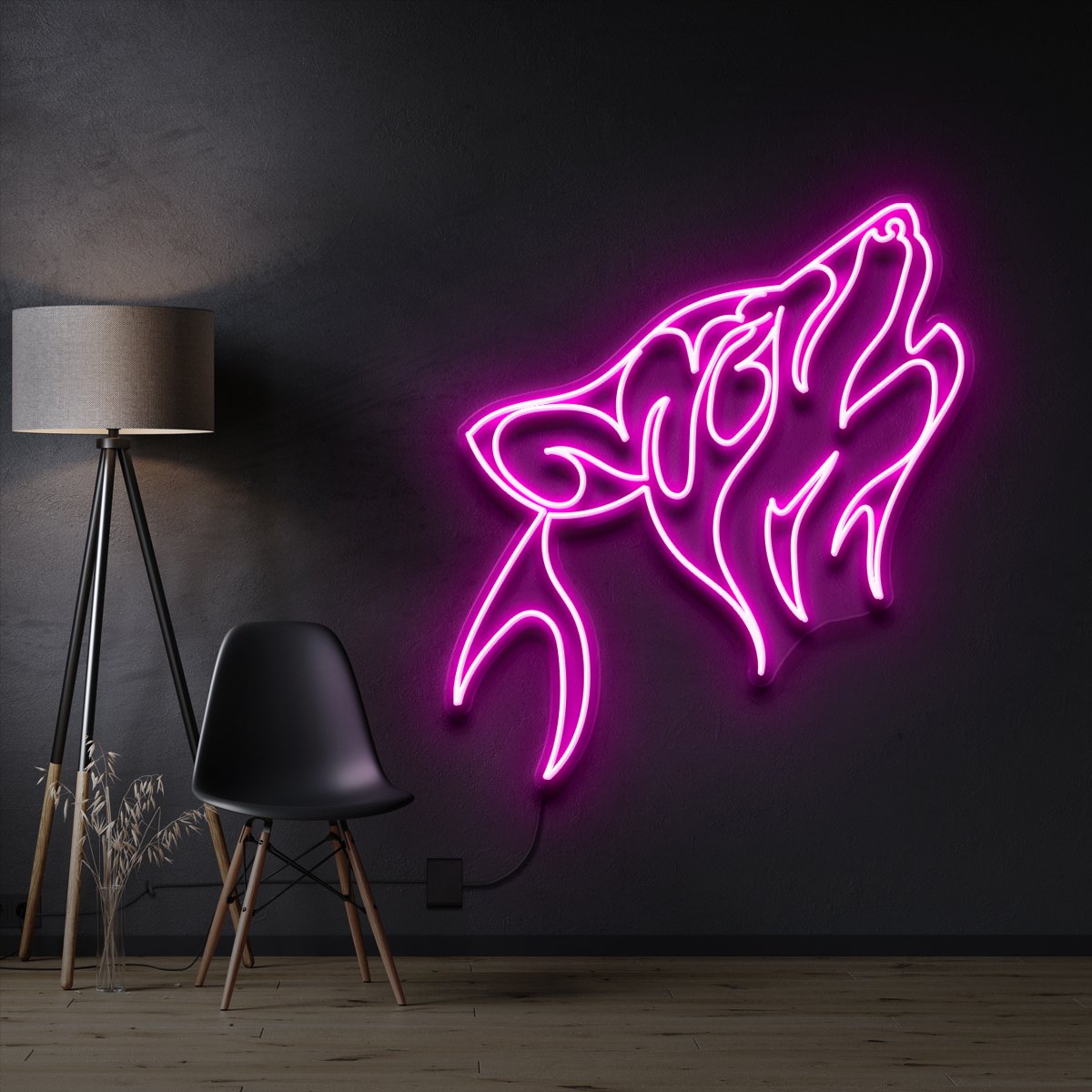 "Husky" Neon Sign