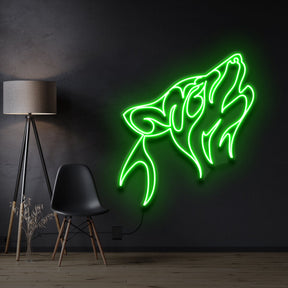 "Husky" Neon Sign