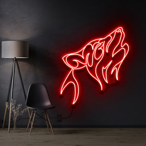 "Husky" Neon Sign