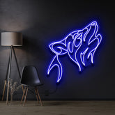 "Husky" Neon Sign