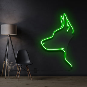 "Kelpie Dog" Neon Sign