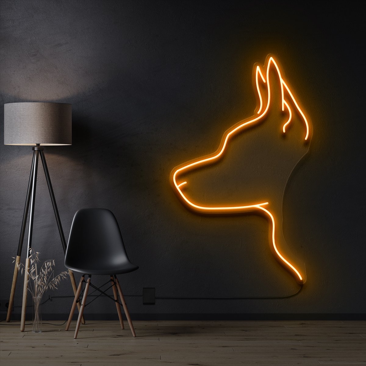 "Kelpie Dog" Neon Sign