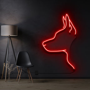 "Kelpie Dog" Neon Sign