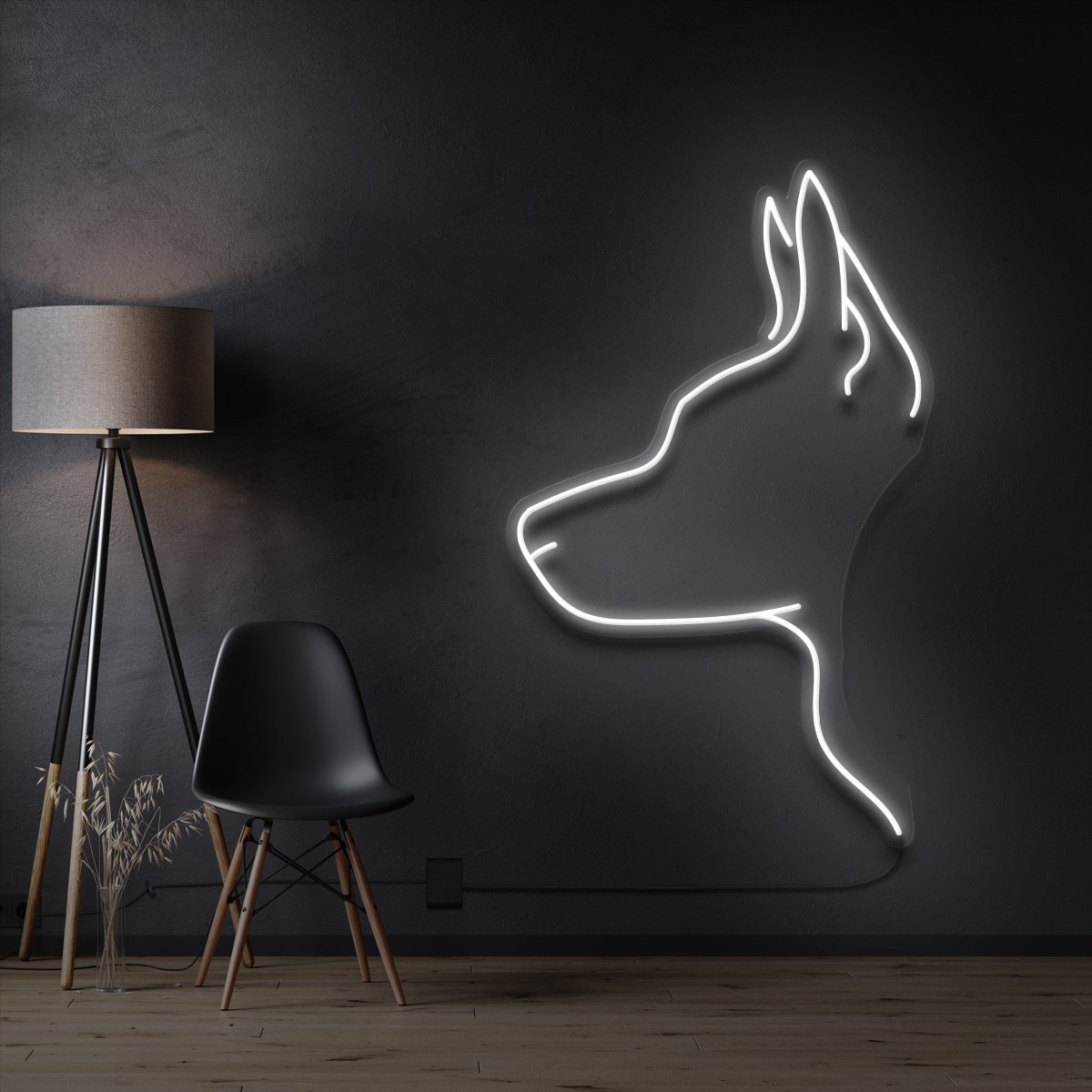 "Kelpie Dog" Neon Sign