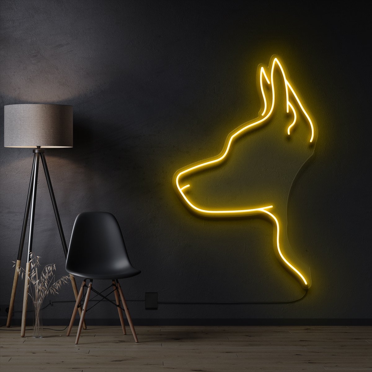 "Kelpie Dog" Neon Sign