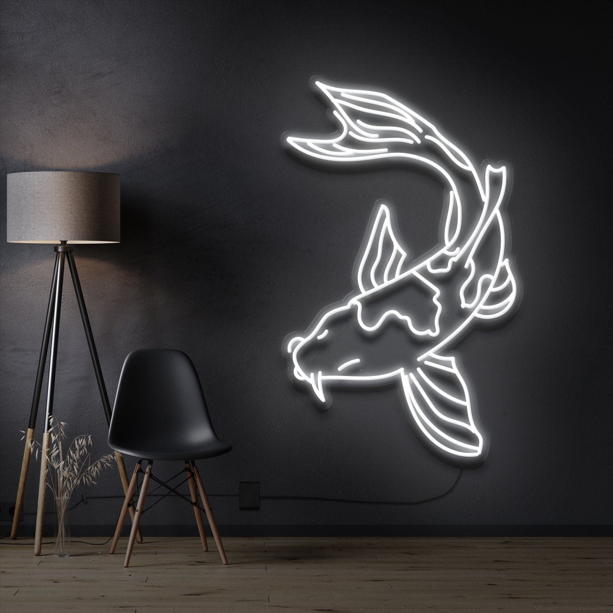 "Koi Fish V2" Neon Sign