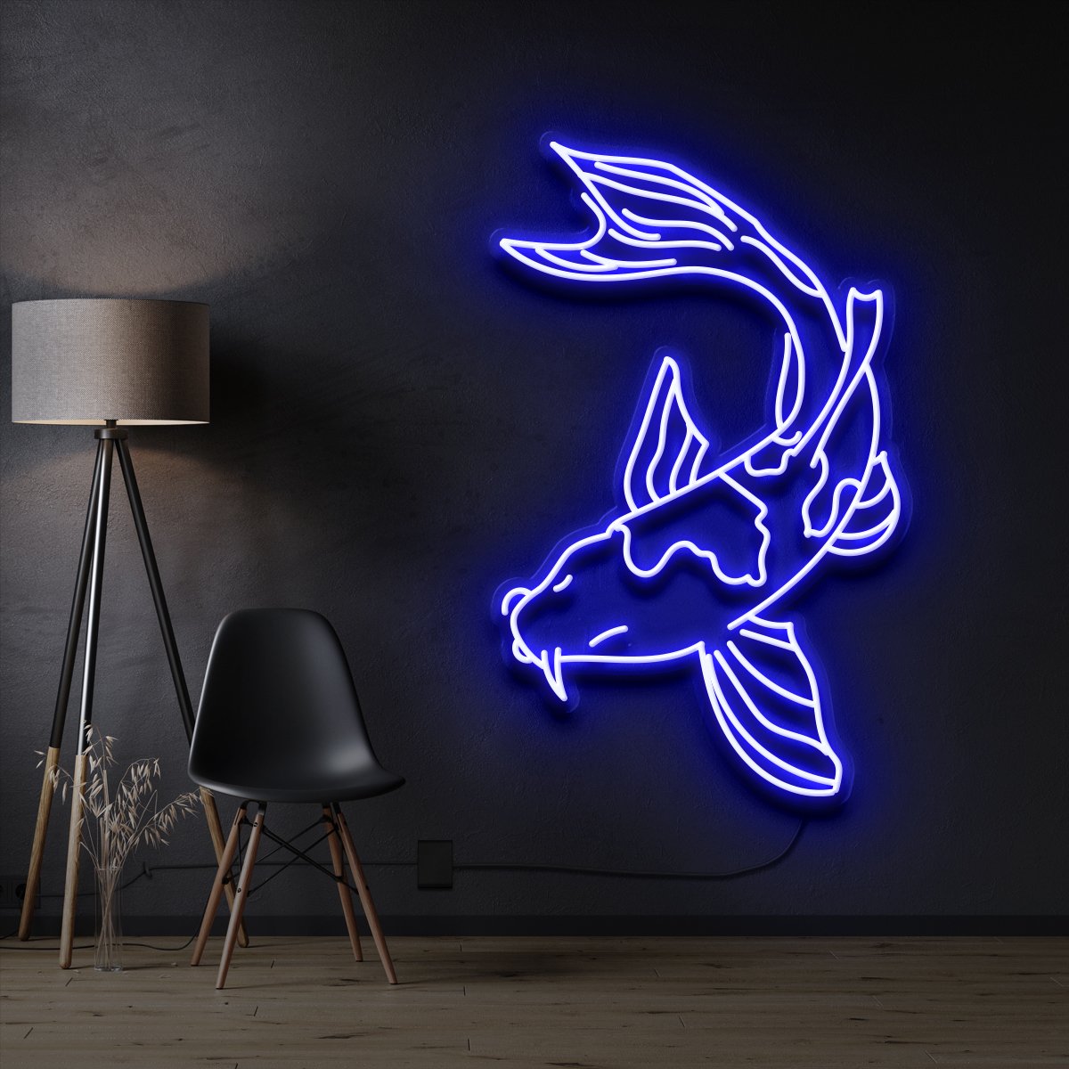 "Koi Fish V2" Neon Sign