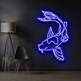 "Koi Fish V2" Neon Sign