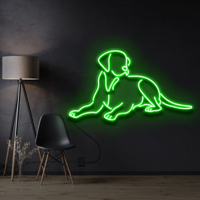 "Labrador retriever" Neon Sign