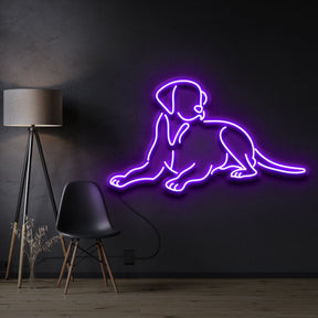 "Labrador retriever" Neon Sign