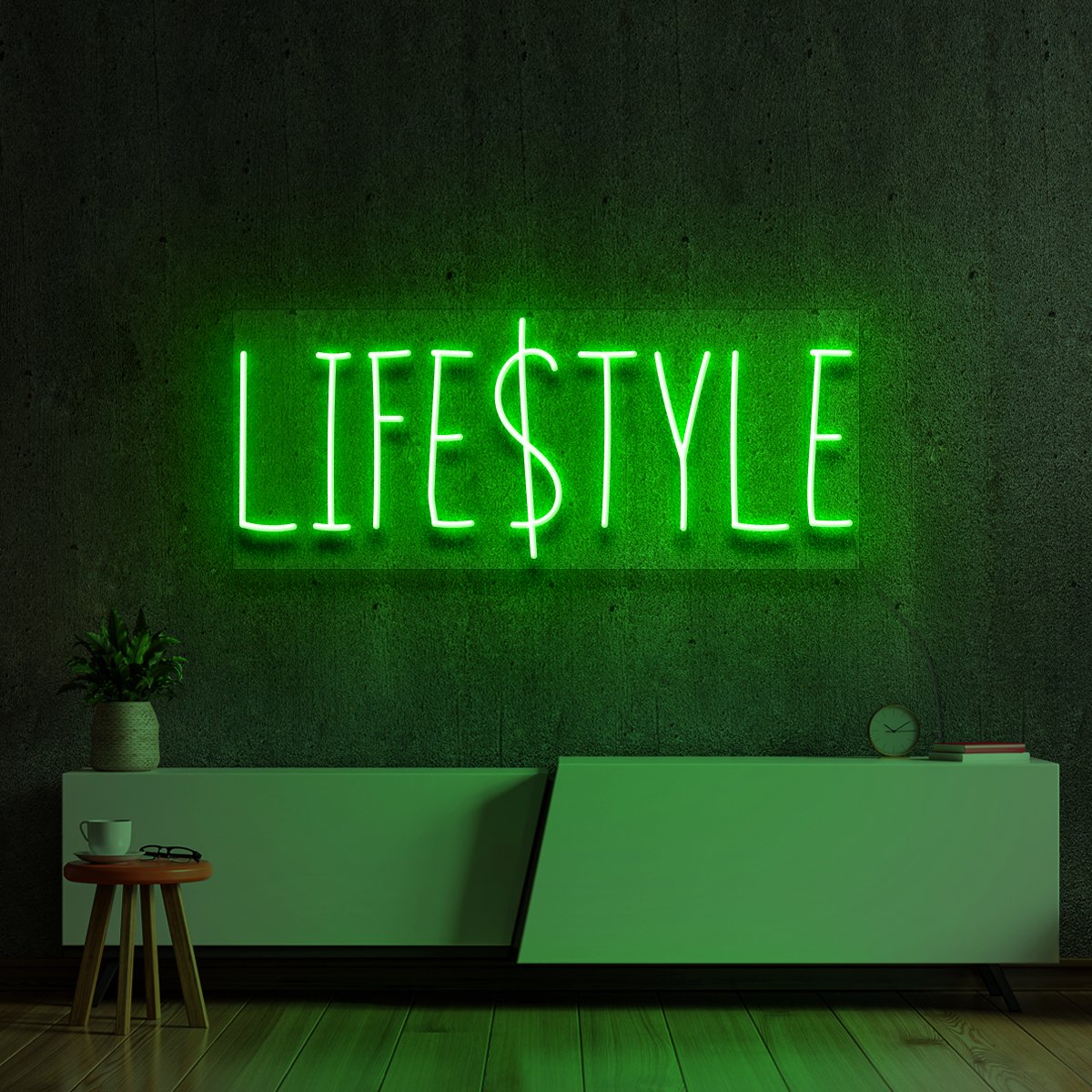 "Lifestyle" Neon Sign