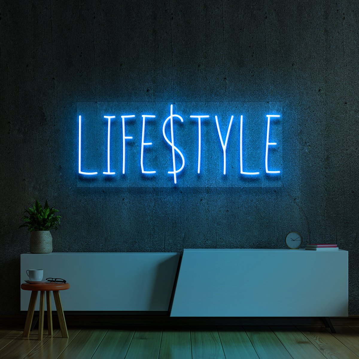 "Lifestyle" Neon Sign