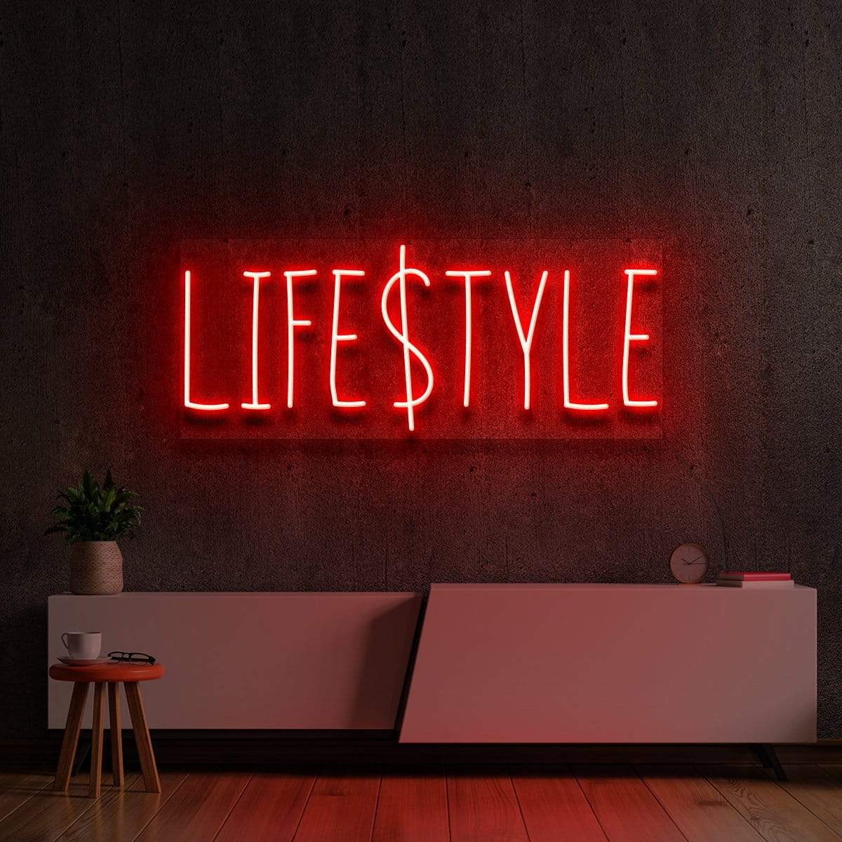 "Lifestyle" Neon Sign