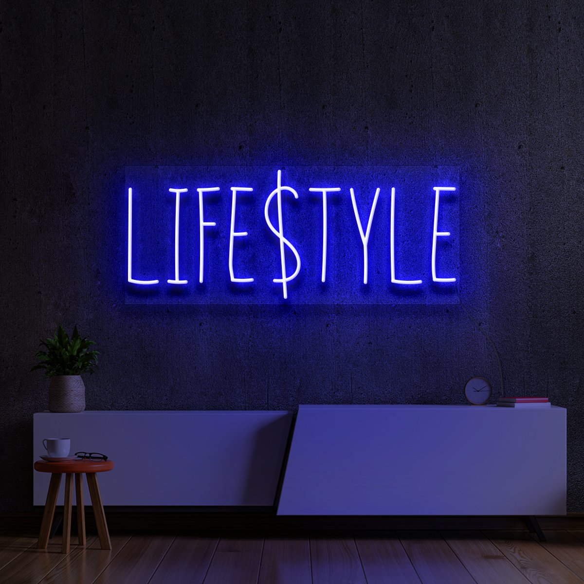 "Lifestyle" Neon Sign