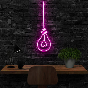 "Lightbulb" Neon Sign