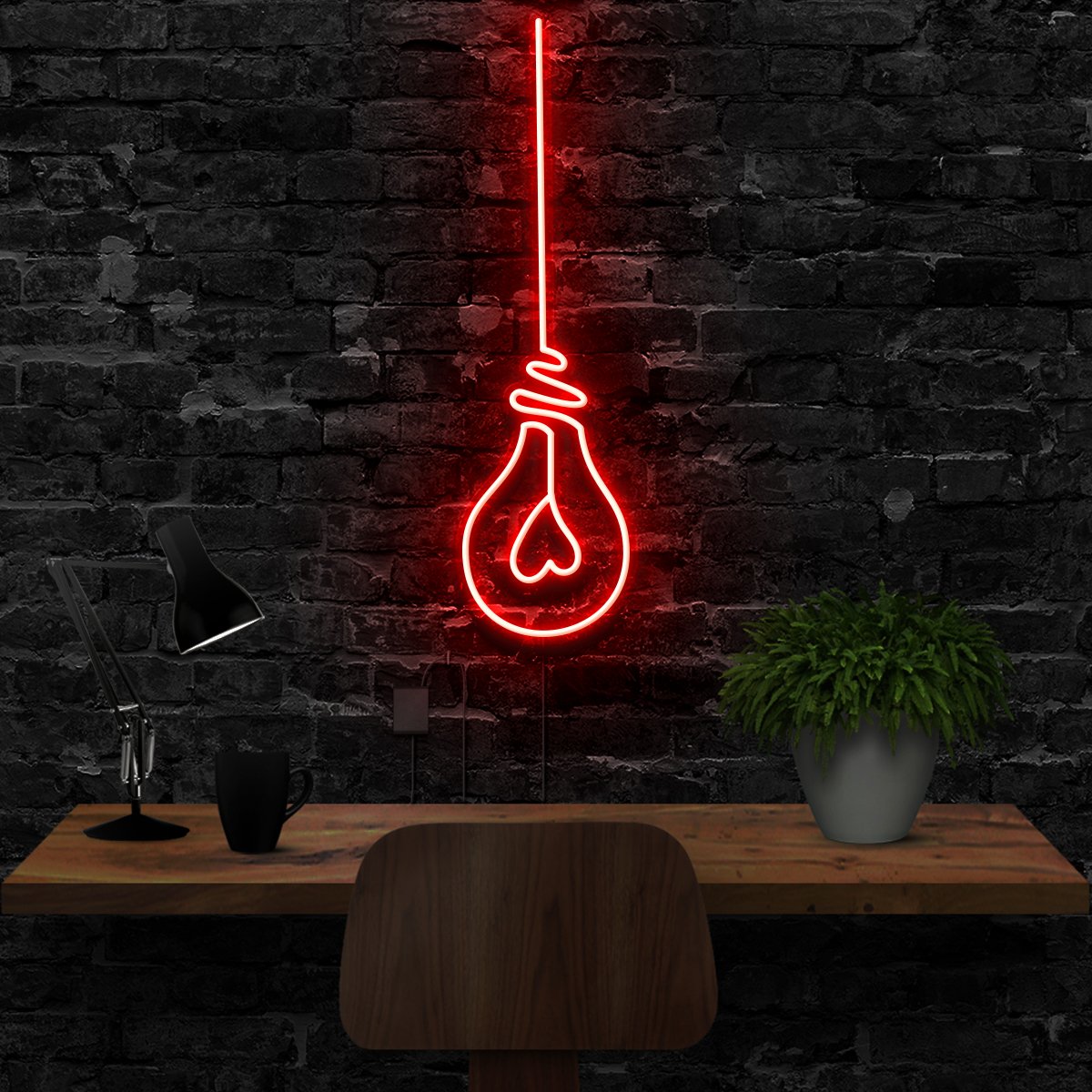 "Lightbulb" Neon Sign