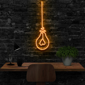 "Lightbulb" Neon Sign