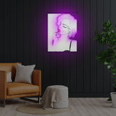 Marilyn Monroe Neon x Acrylic Artwork