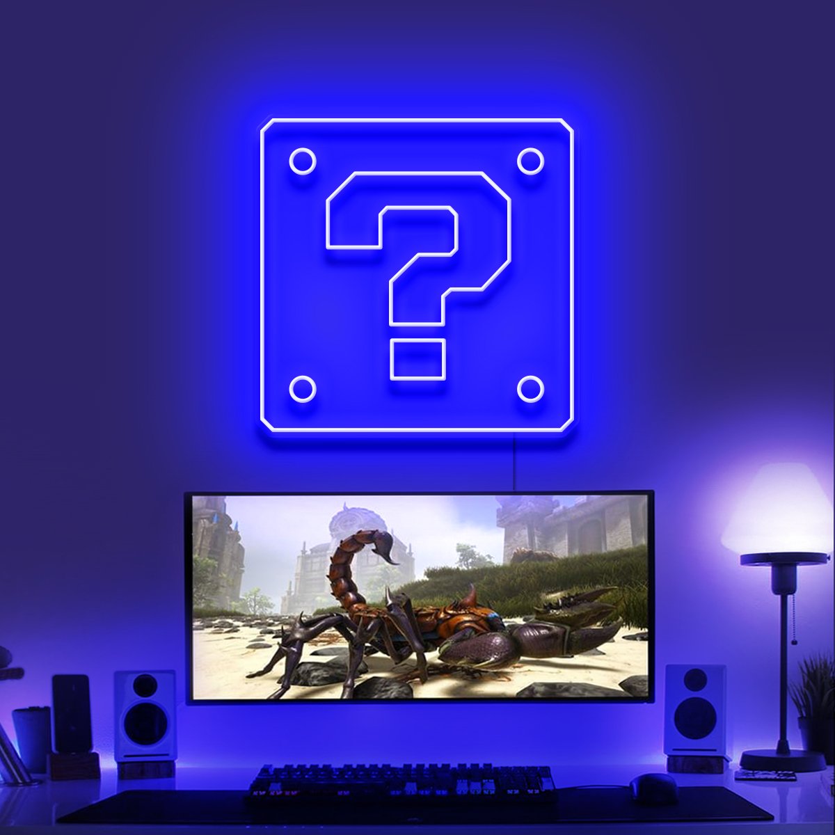 "Mystery Box" Gaming Neon Sign