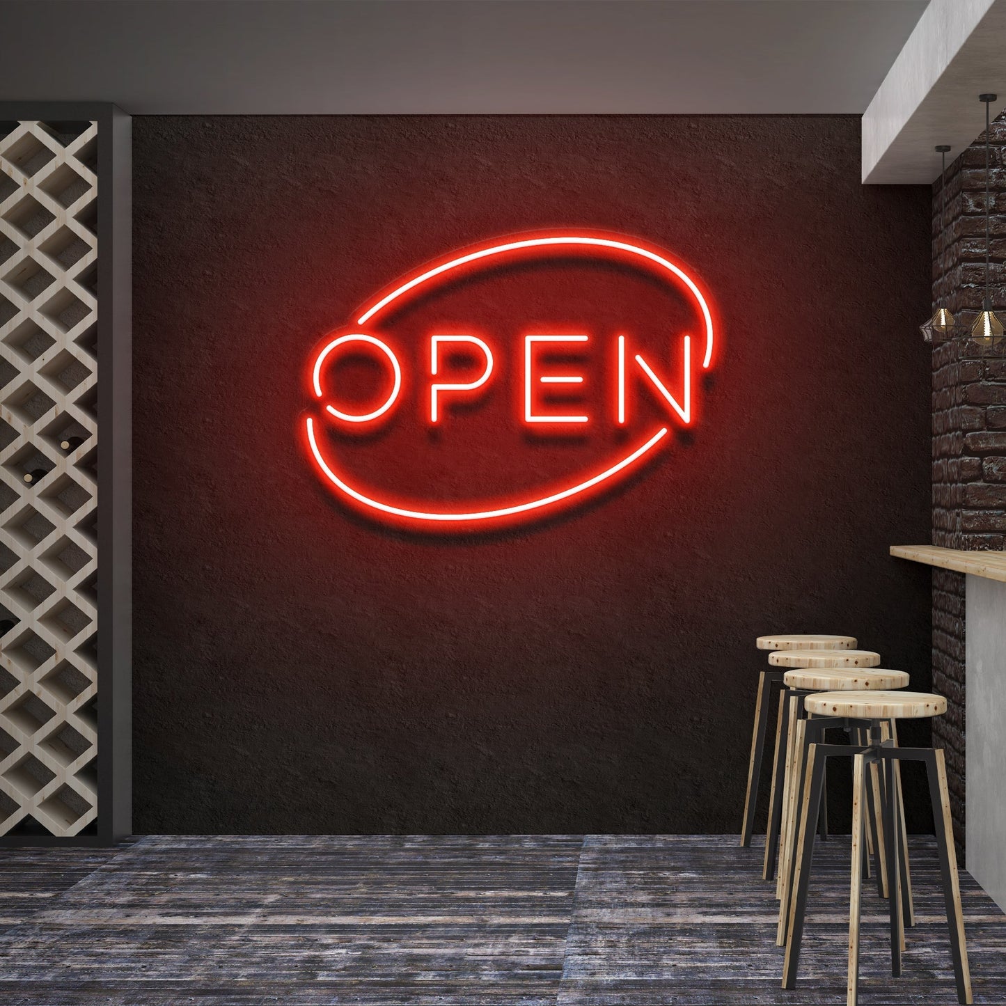 Open 1 Led Neon Sign Light