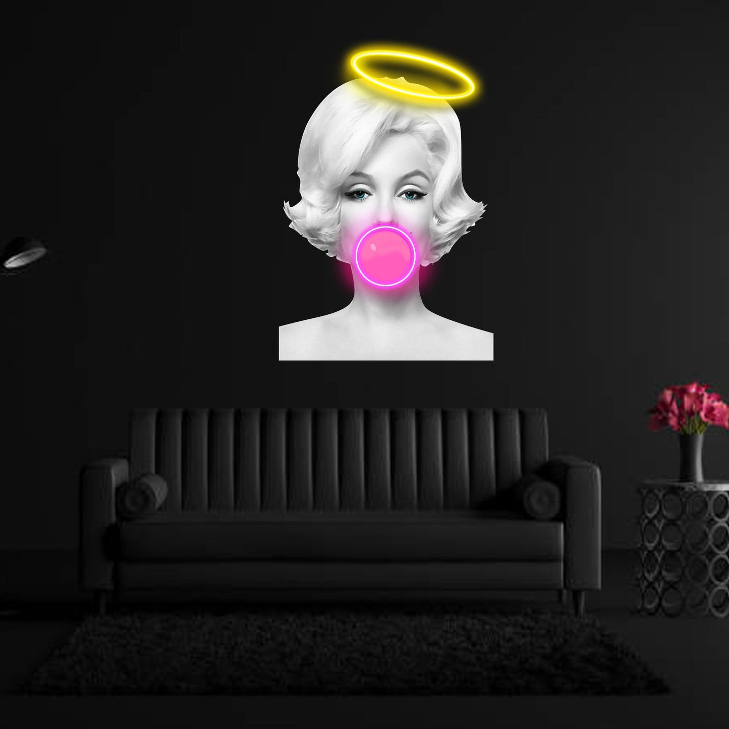 "Queen of The Cinema" Neon x Acrylic Artwork