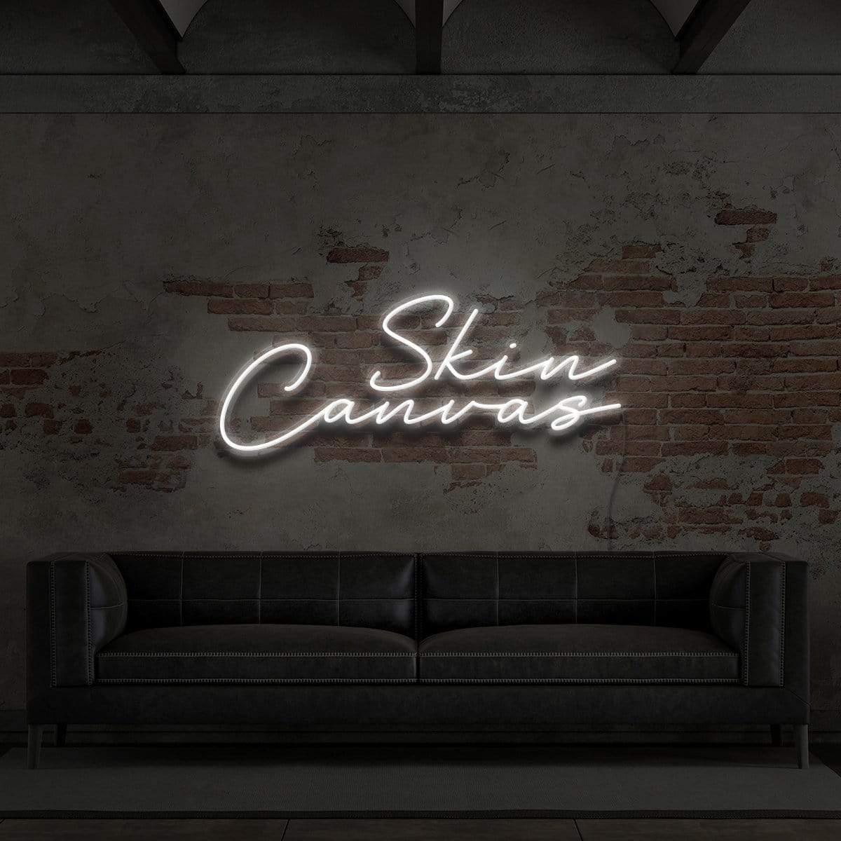 "Skin Canvas" Neon Sign for Tattoo Parlours