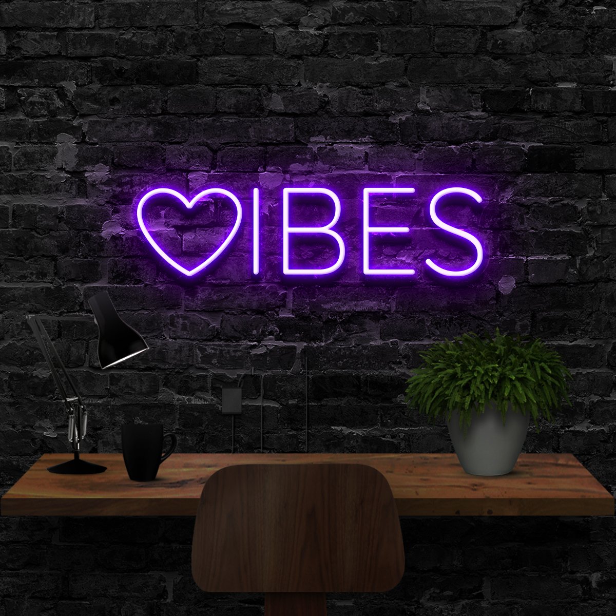 "VIBES" Neon Sign