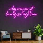 Why Are We Not Having Sex Right Now