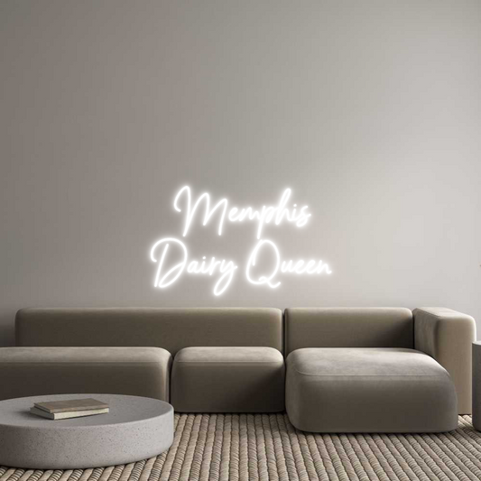 Custom Neon: Memphis Dairy Q...